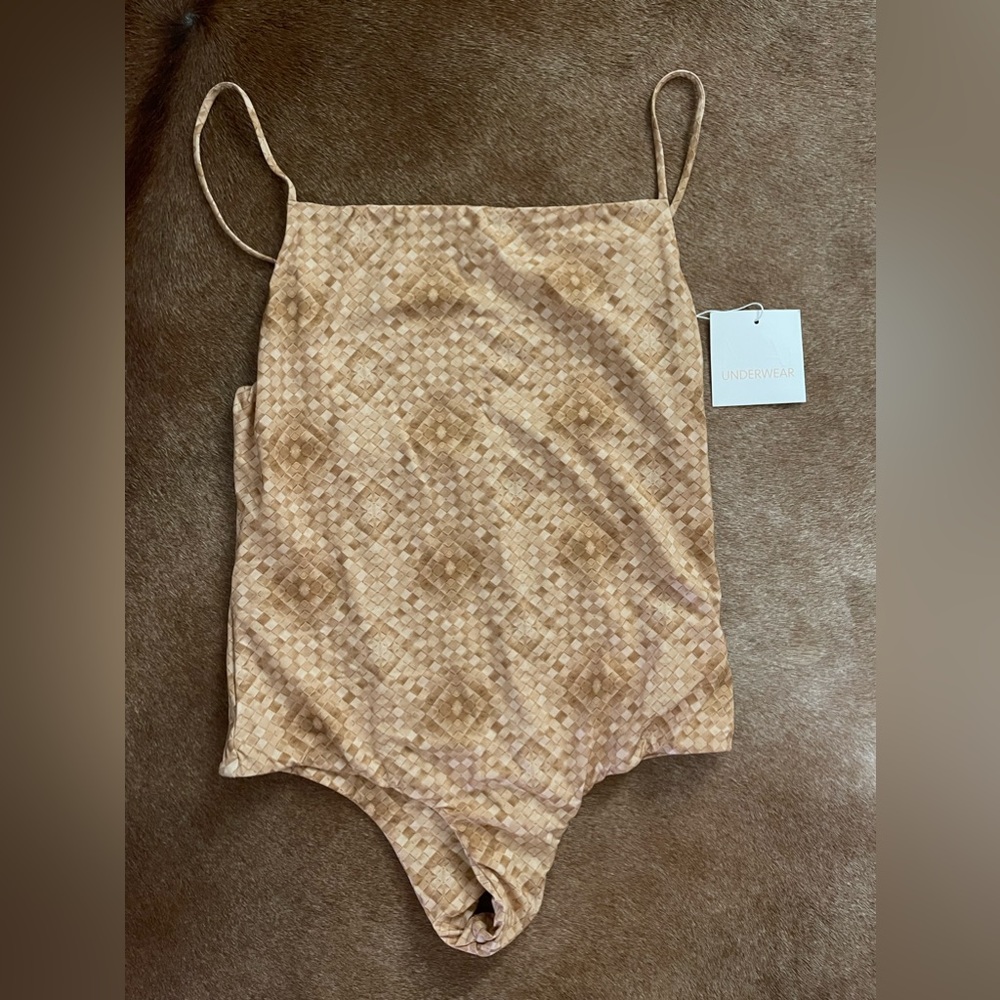 ‘Ohana Shop Kaua’i x Mai Swimwear one piece in lauhala print